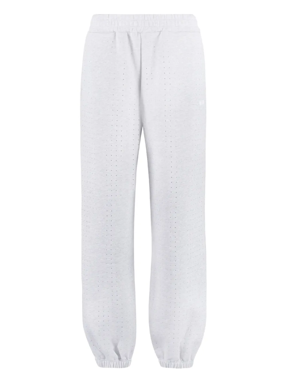 MSGM crystal-embellished sweatpants Grijs