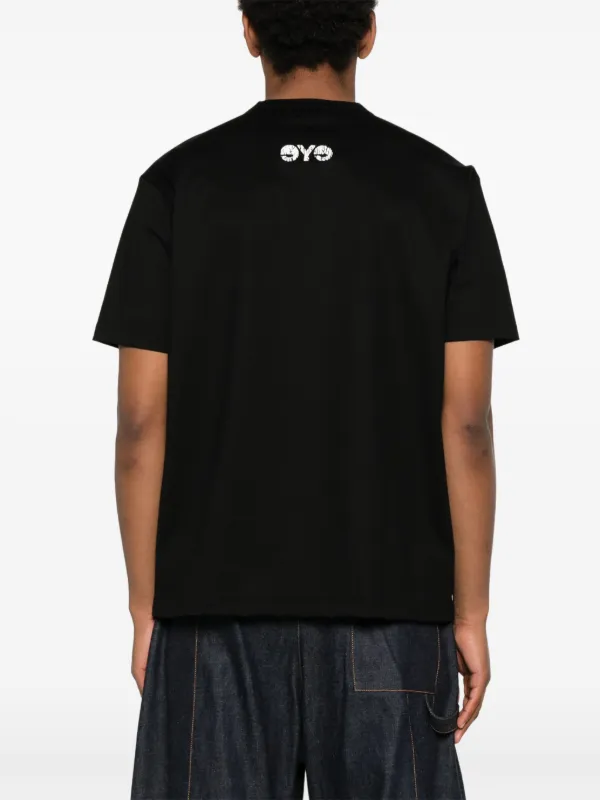 Junya Watanabe MAN コットン Tシャツ | ブラック | FARFETCH JP