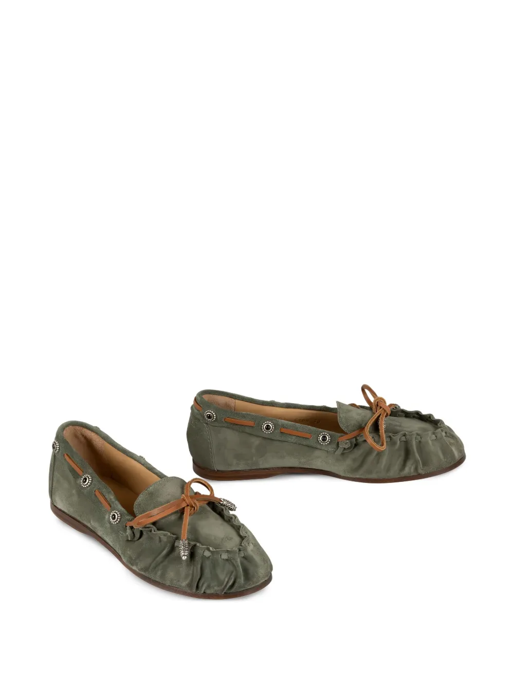 Sartore embellished suede ballet flats | Image 2