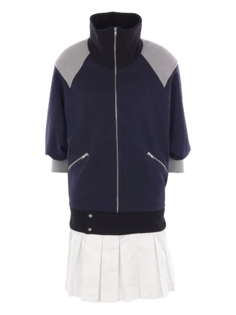 ALL IN technical-fabric bomber dress