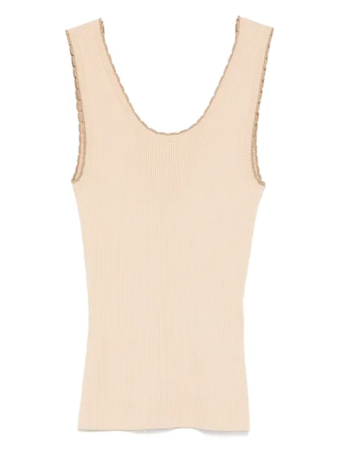 ZIMMERMANN Ascension Scallop tank top
