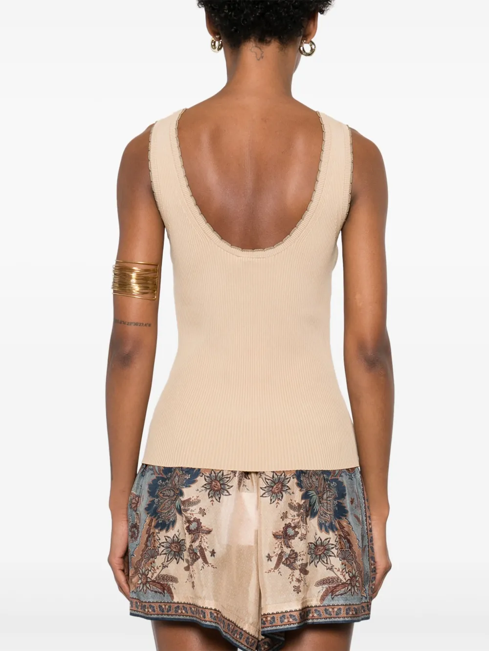 Shop Zimmermann Ascension Scallop Tank Top