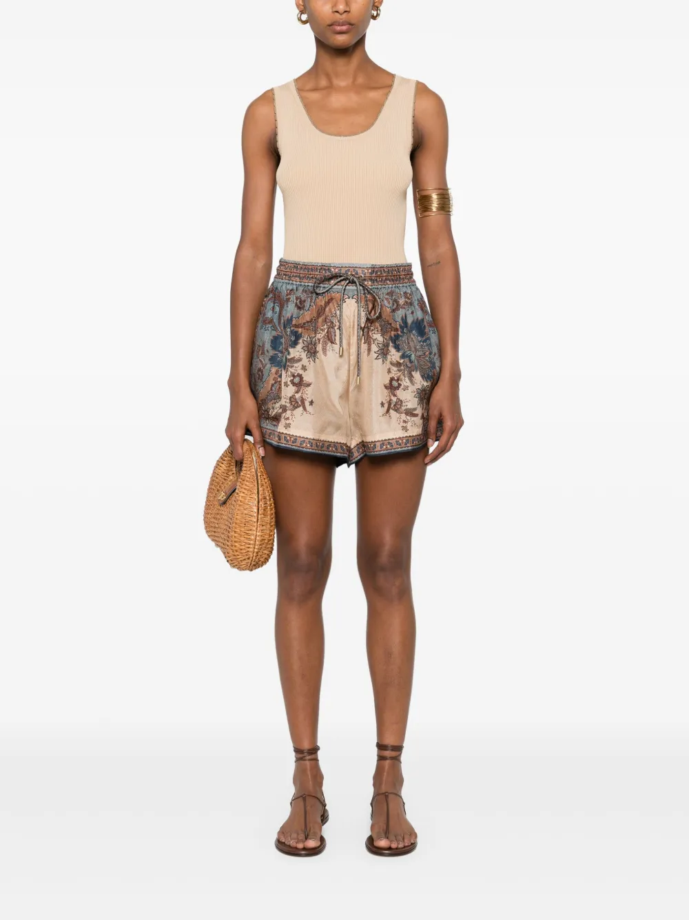 Shop Zimmermann Ascension Scallop Tank Top