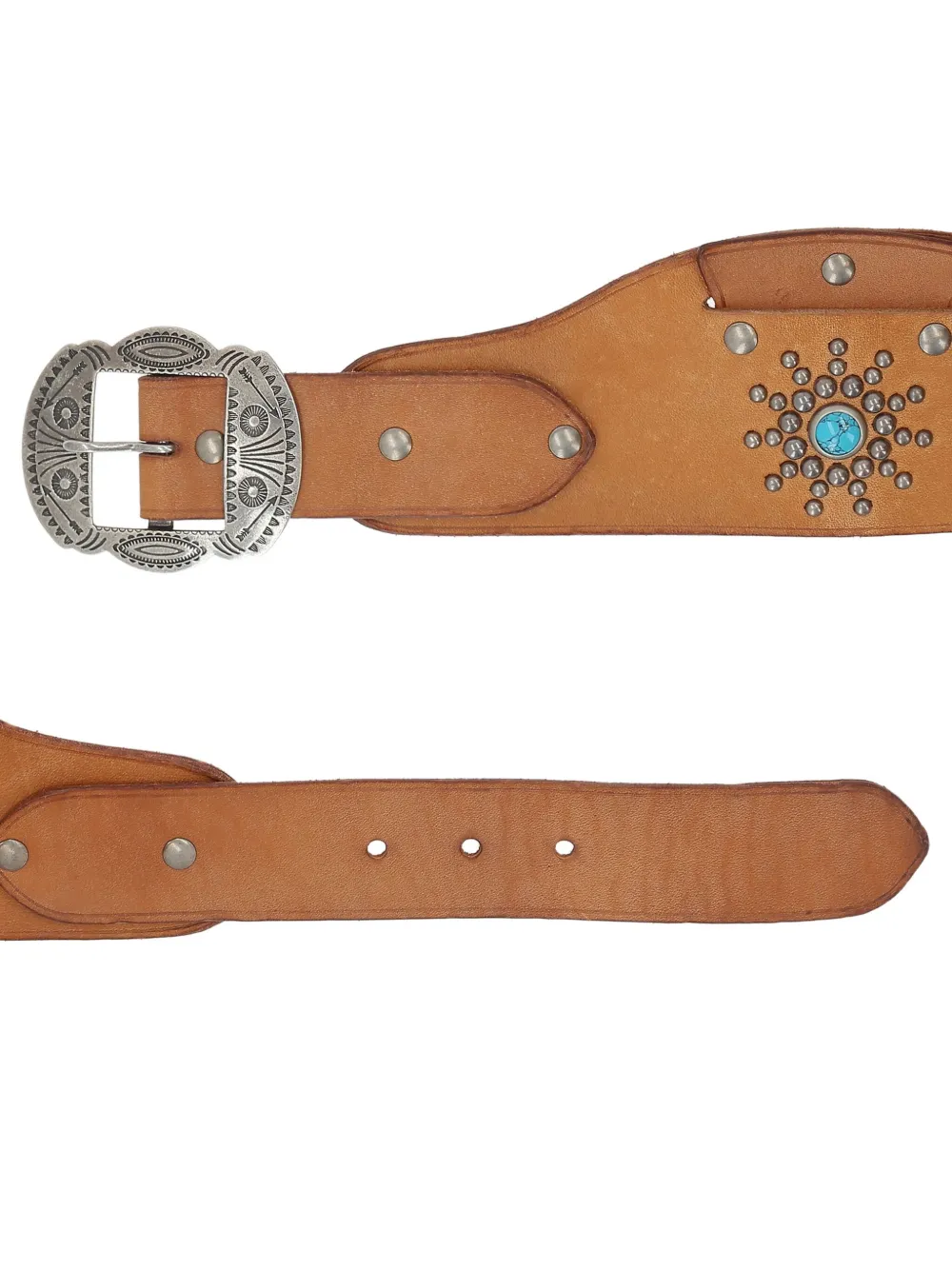 Htc Los Angeles Monterey leather belt - Bruin