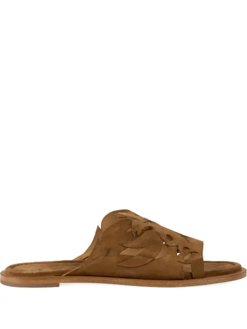 Sartore cut-out slide sandals