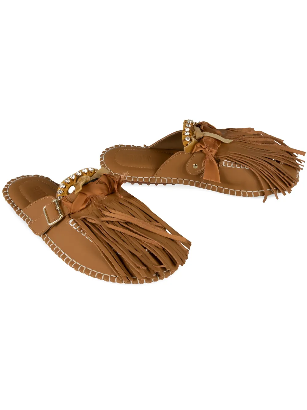 13 09 Sr Puli Leather Mules