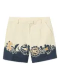 La DoubleJ floral-print shorts - Neutrals