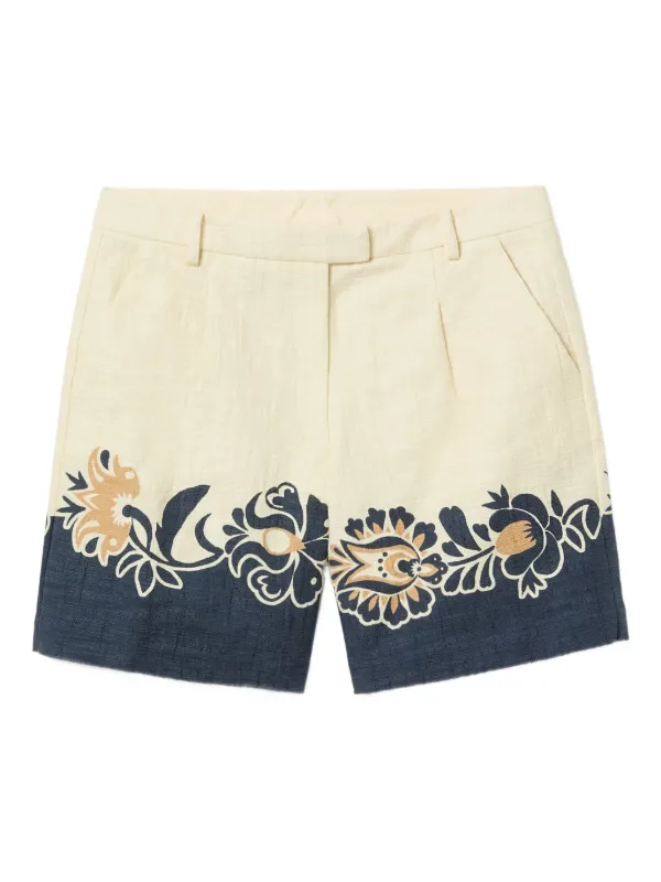 La DoubleJ Boyfriend Shorts in Neutrals