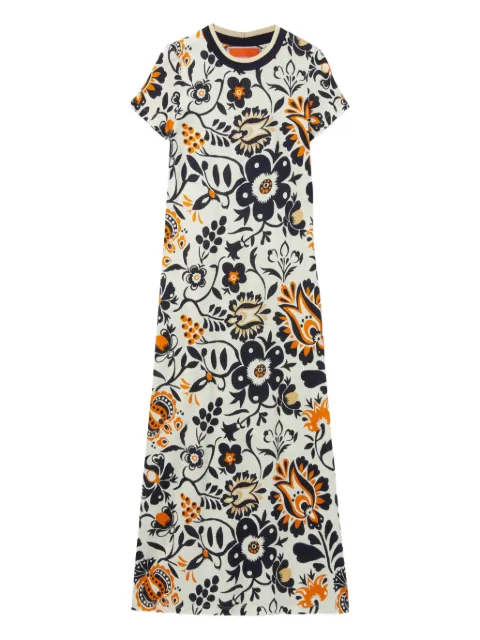 La DoubleJ Swing floral-print dress