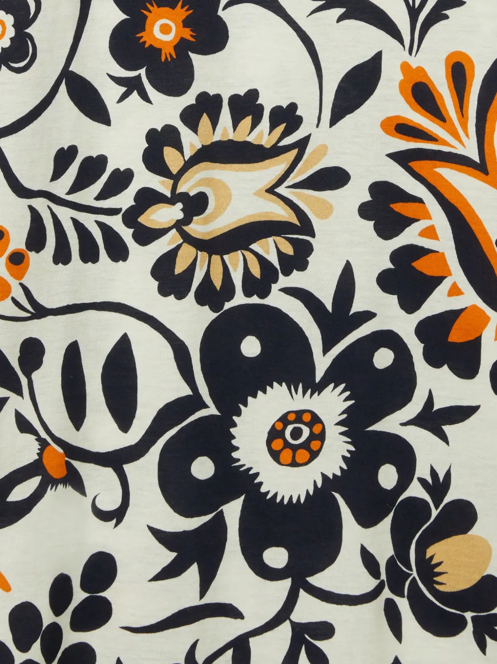 La DoubleJ Jurk met bloemenprint Wit