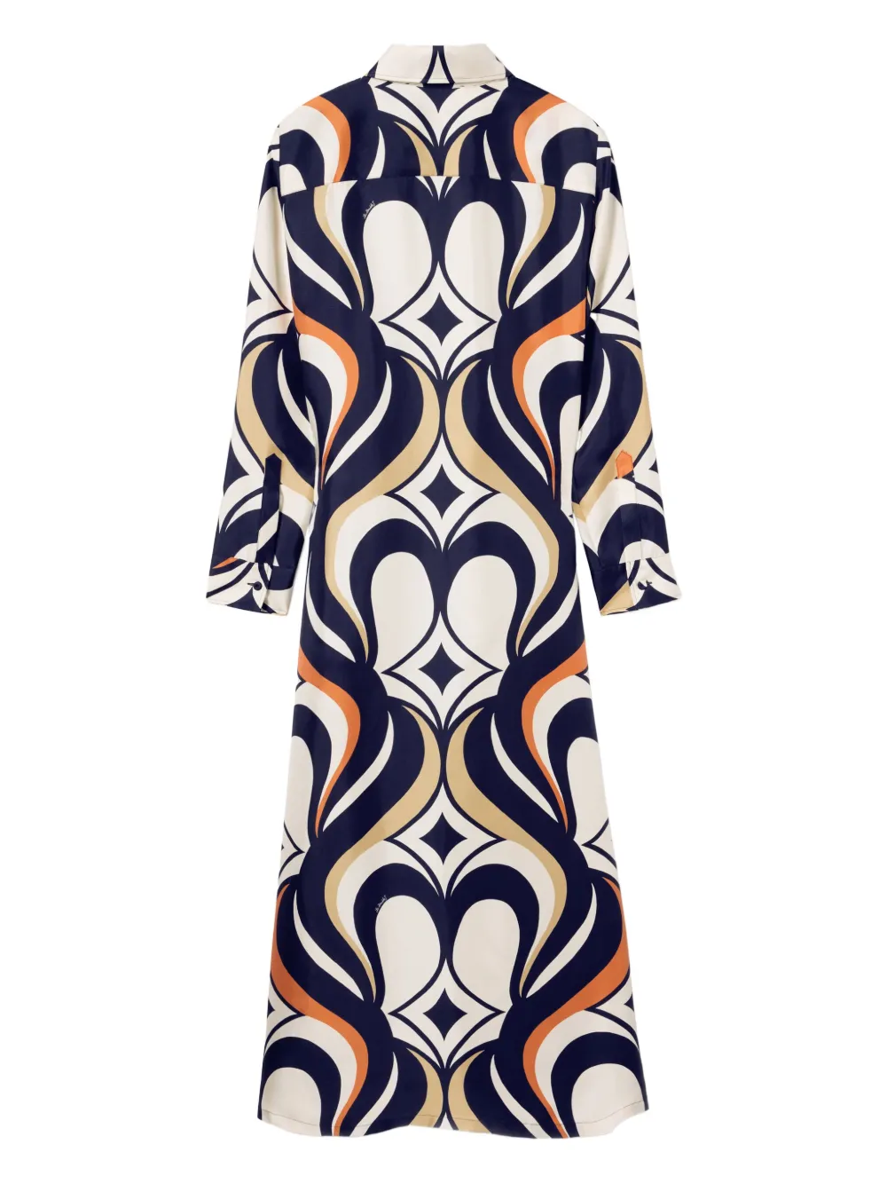 La DoubleJ geometric-print dress Wit