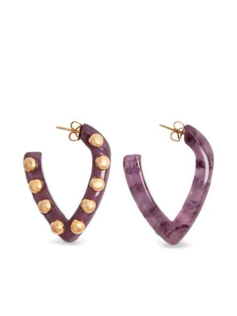 La DoubleJ mini Dew earrings