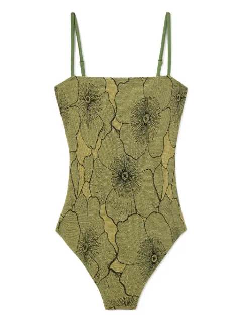 La DoubleJ floral-print swimsuit