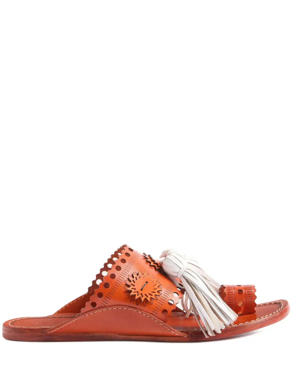 La DoubleJ Sandy slides | Orange | Image 1