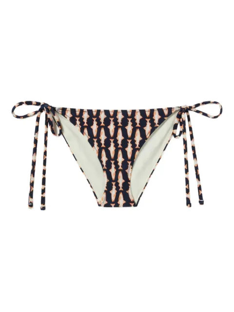 La DoubleJ fish-print bikini bottom