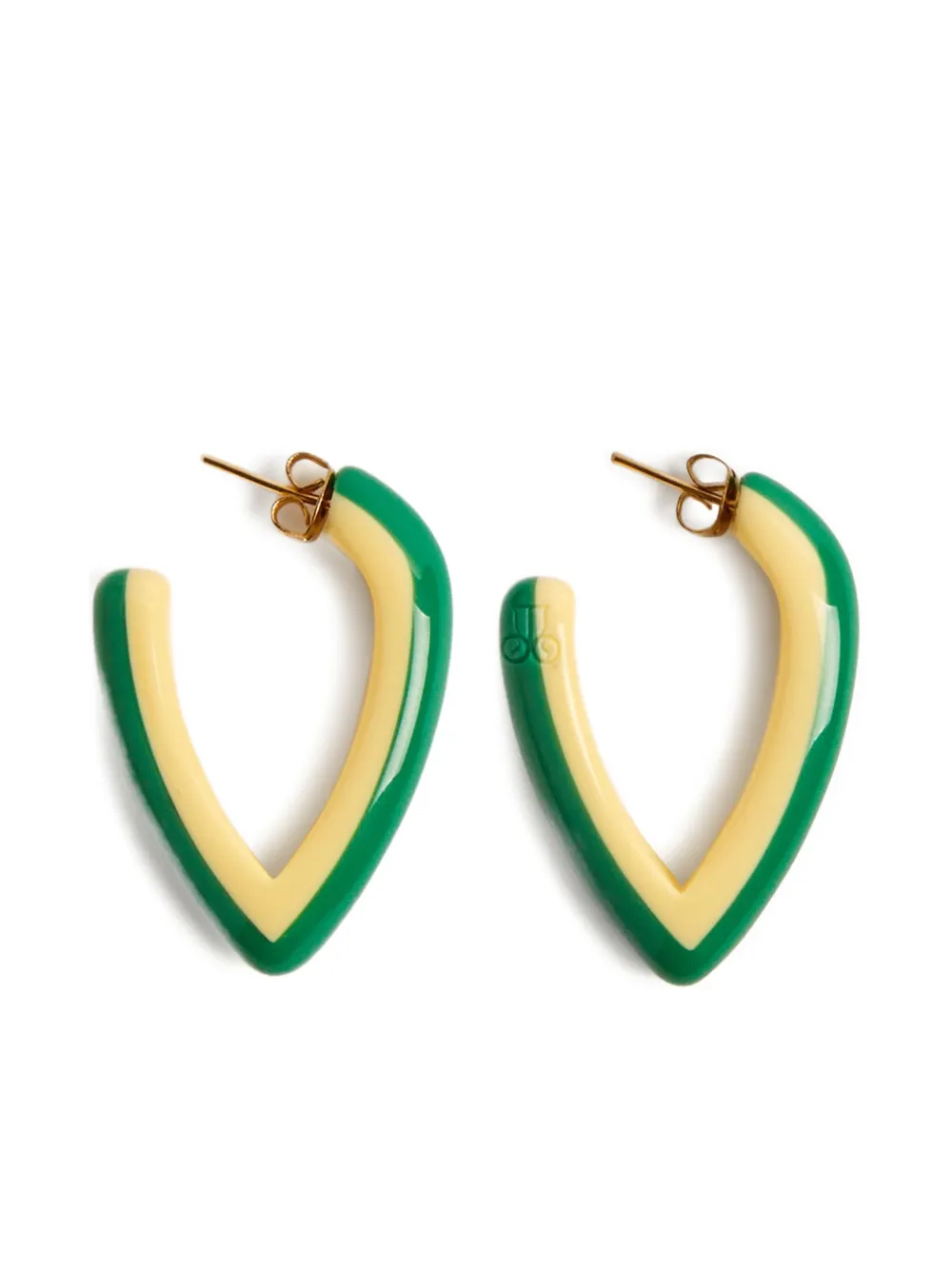 LA DOUBLEJ MINI DEW EARRINGS 