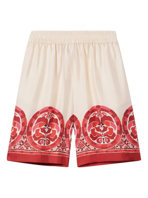La DoubleJ silk palazzo shorts