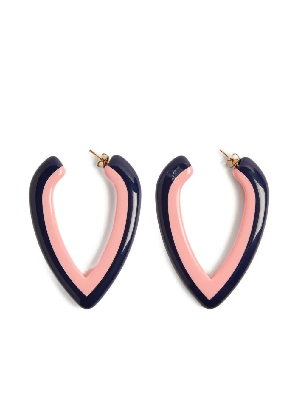 La DoubleJ aretes Dew | rosado | Image 1