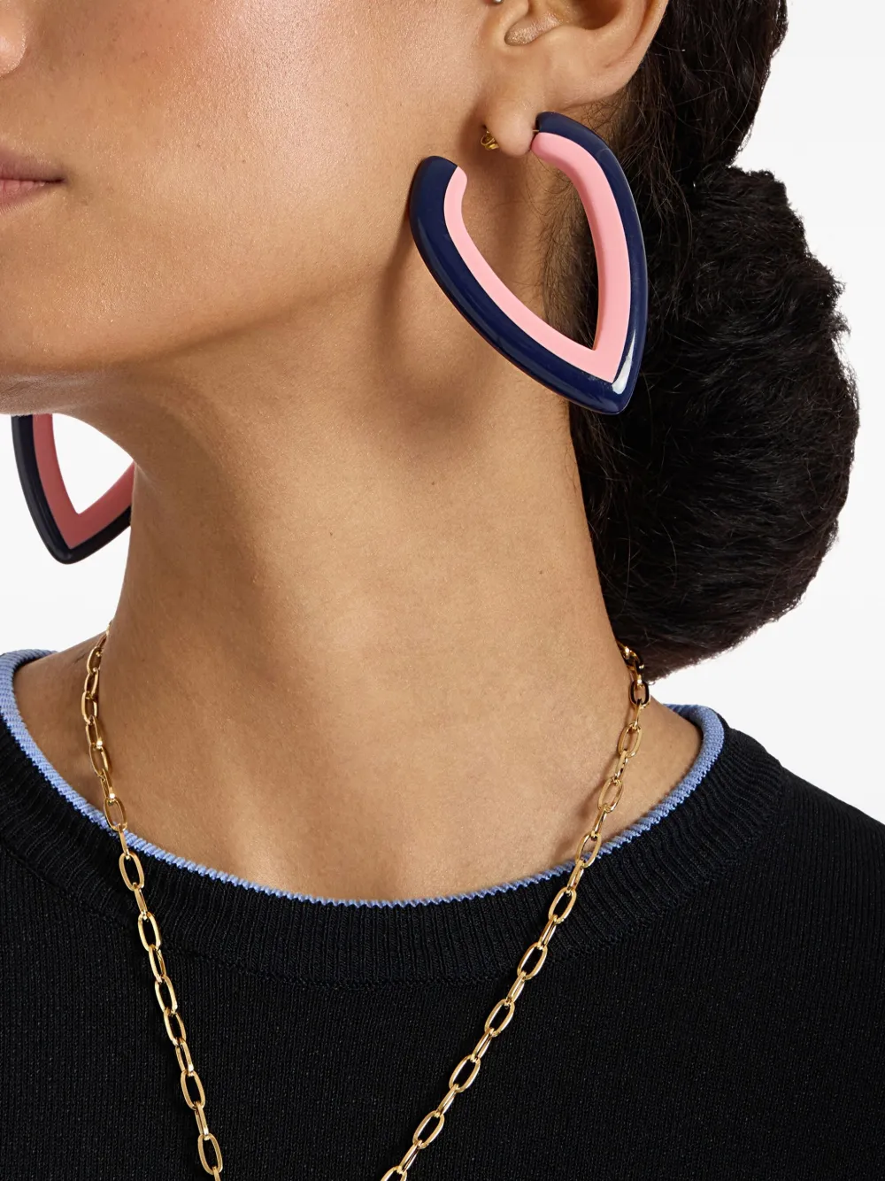 La DoubleJ Dew earrings - Roze