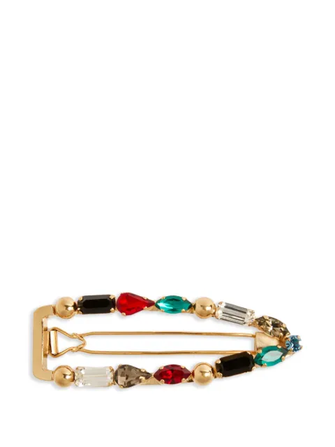 La DoubleJ barrette sertie de cristaux