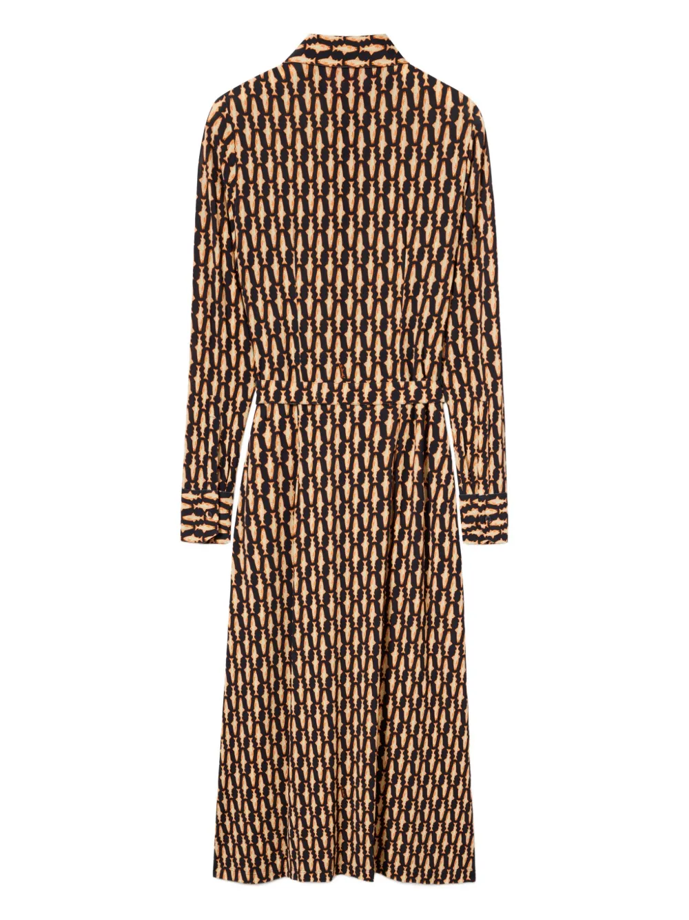 La DoubleJ Perry Street blousejurk met ceintuur Blauw