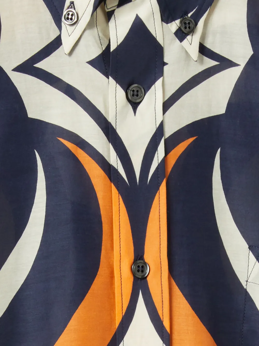 La DoubleJ Better Than Your Boyfriend blouse met abstracte print Blauw