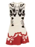 La DoubleJ Lela mini dress - White