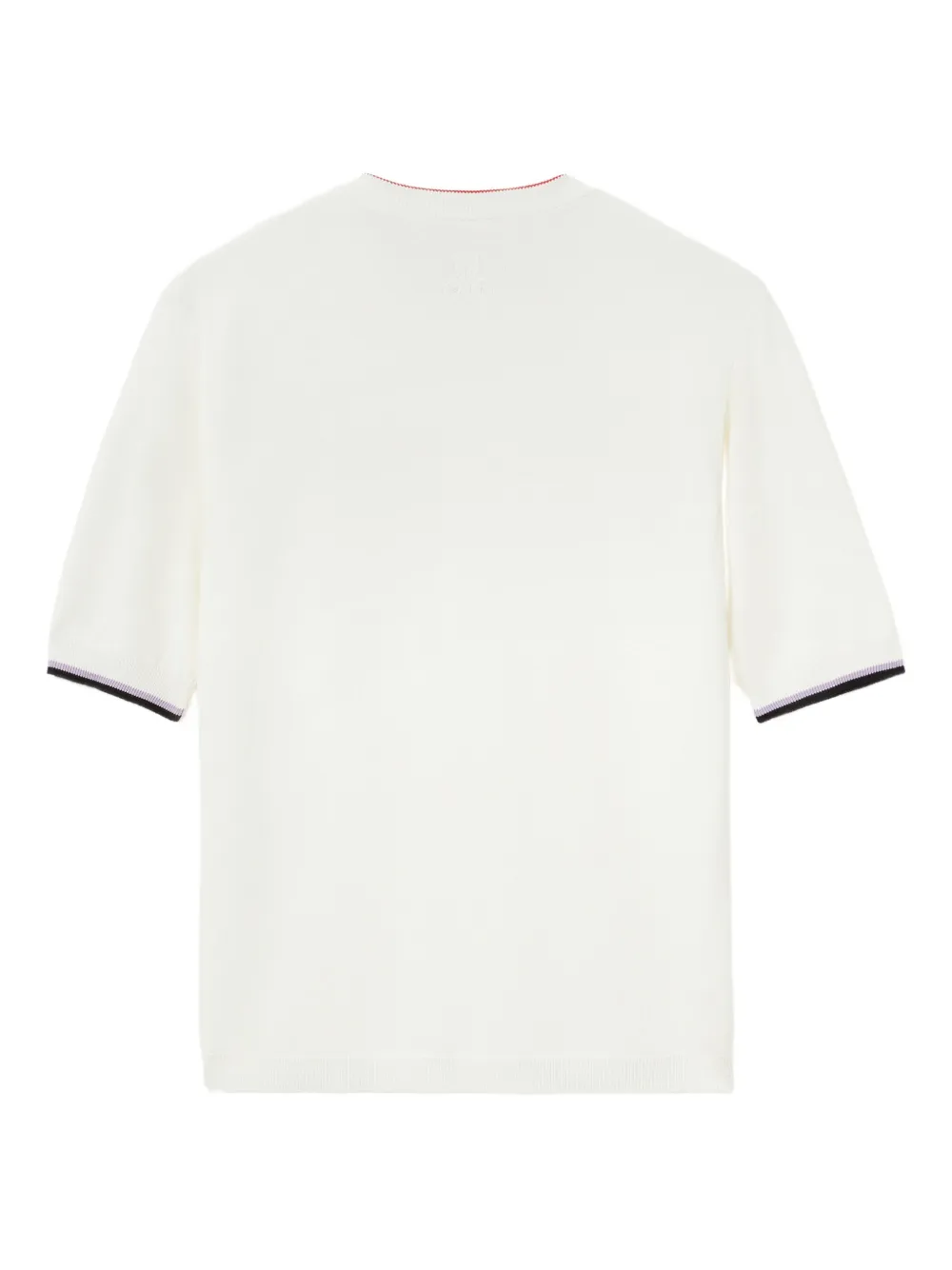 La DoubleJ Divine embroidered T-shirt Wit