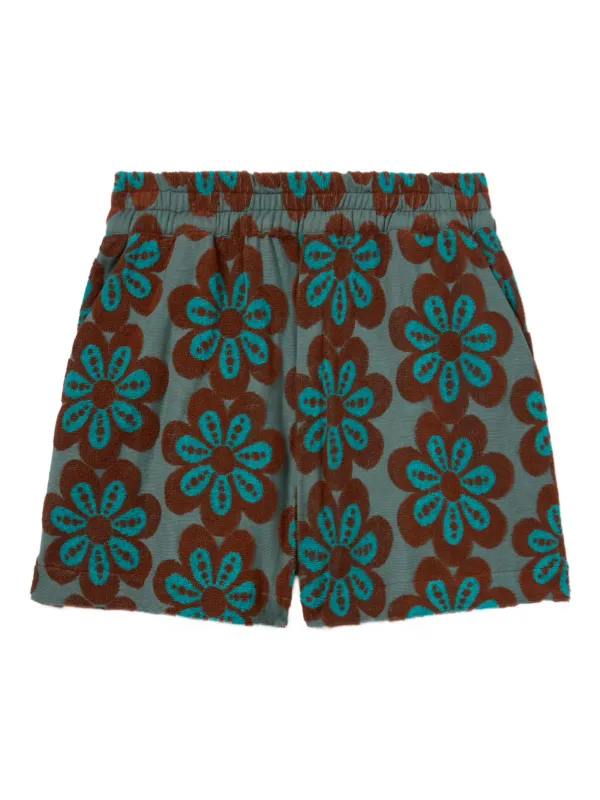 La DoubleJ Pull-up Shorts in Green