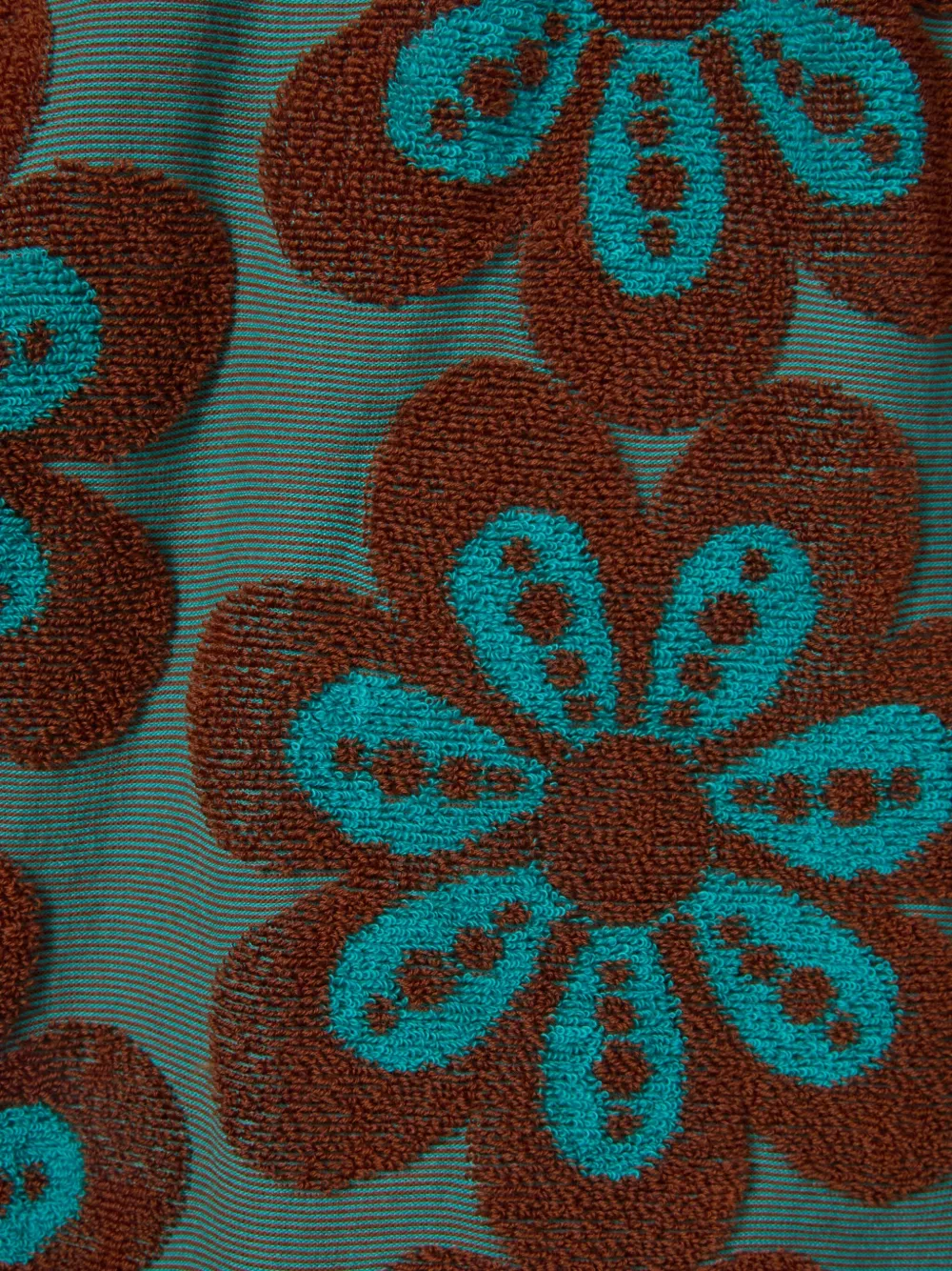 La DoubleJ flower-print pull-up shorts Groen
