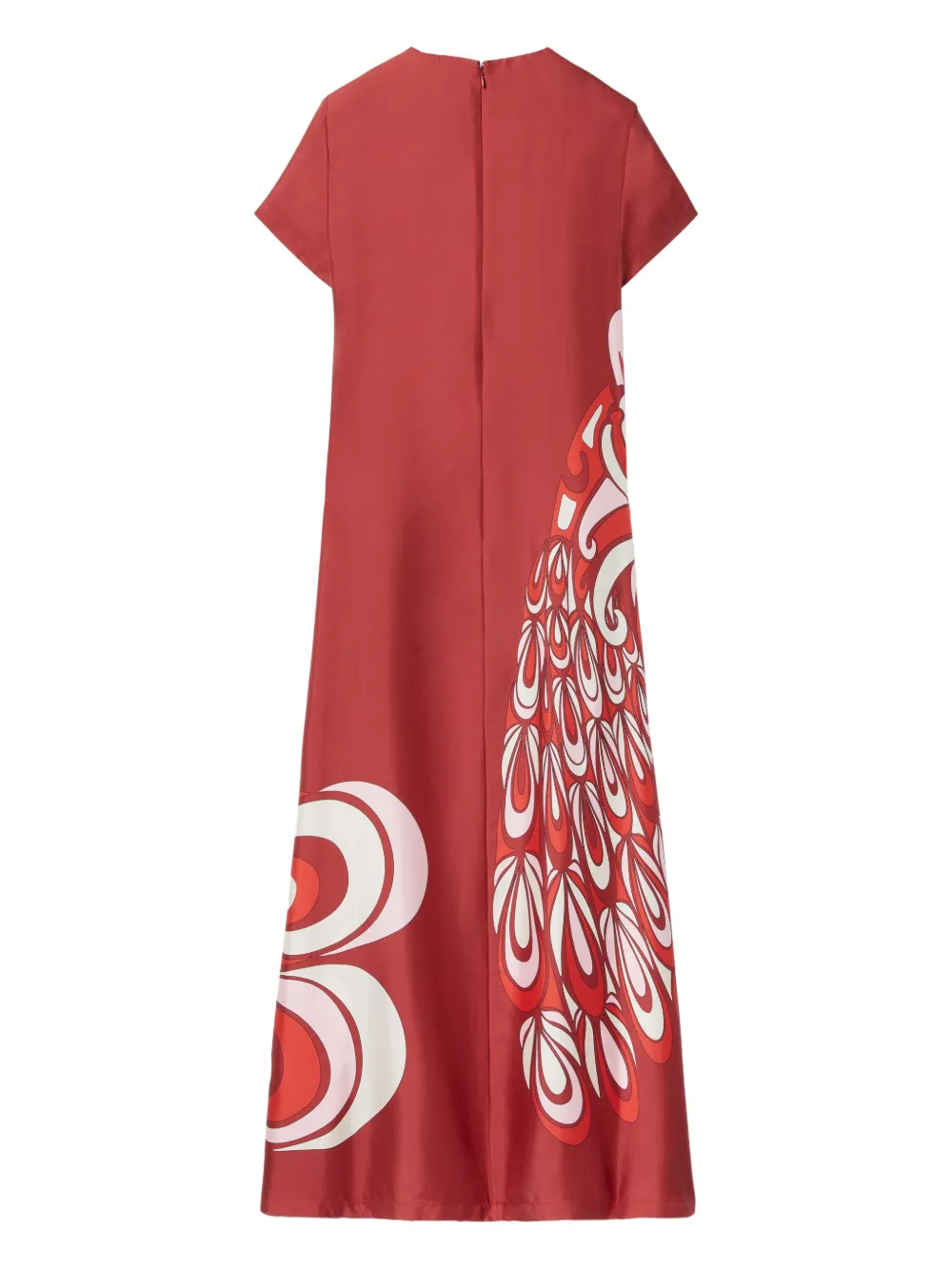 La DoubleJ Swing maxi-jurk Rood