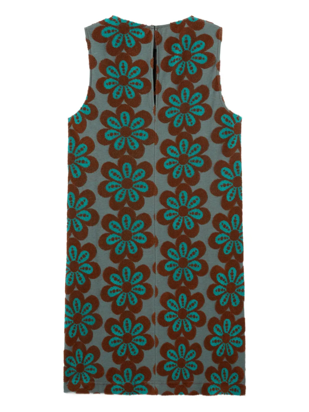 La DoubleJ Racer floral-print mini dress Groen