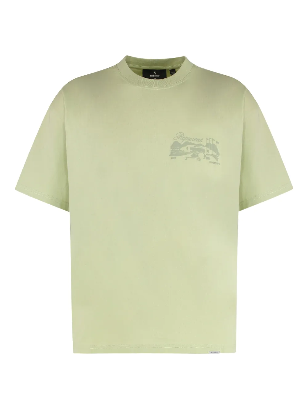 Represent T-shirt met grafische print Groen