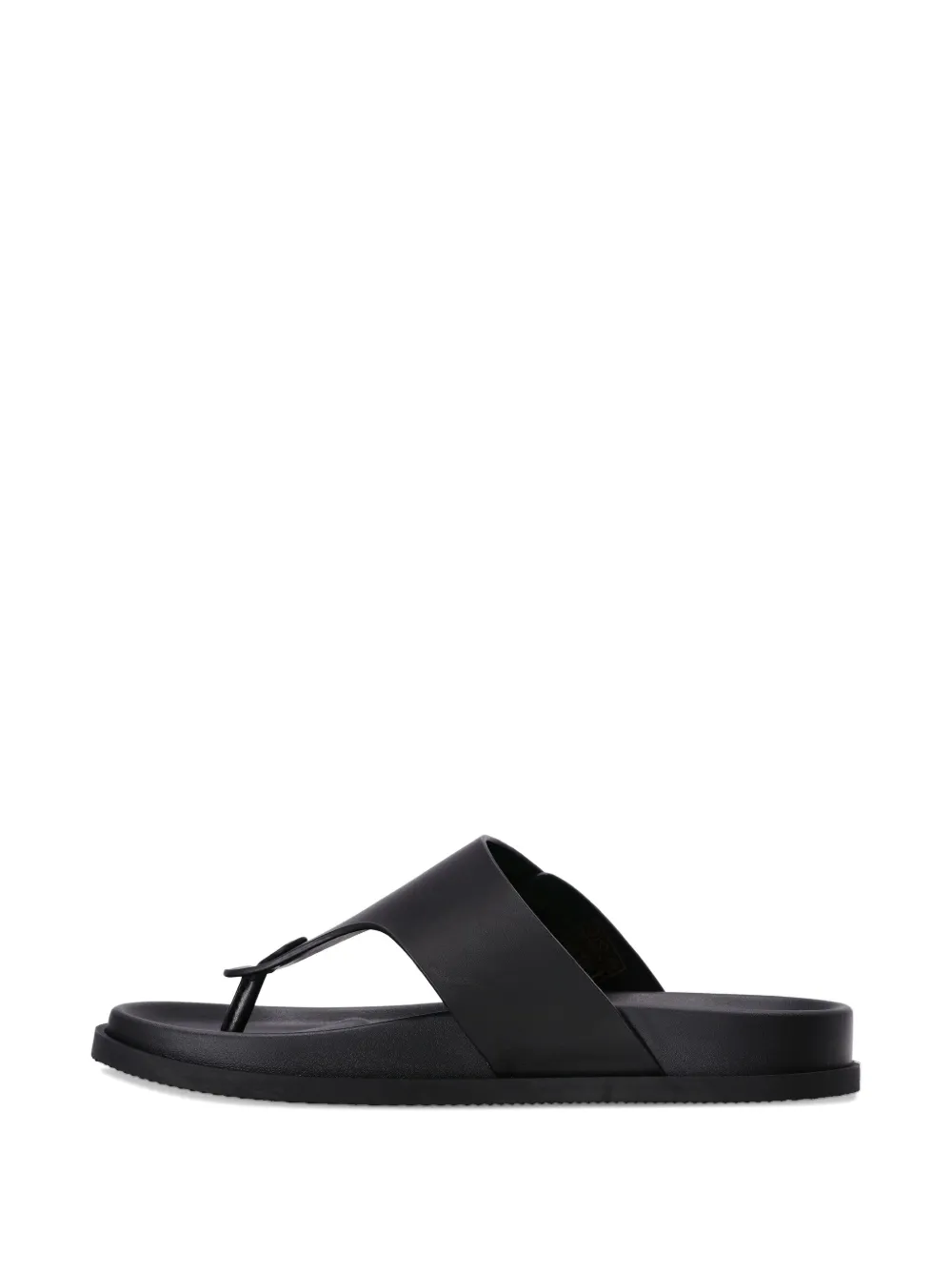 Karl Lagerfeld logo-plaque slides Black