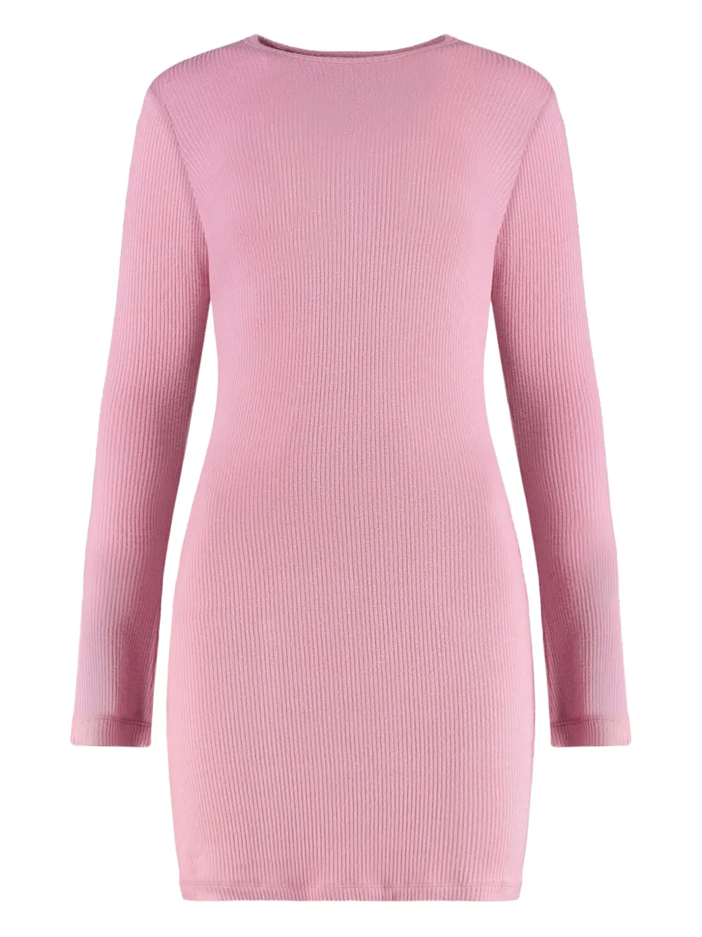 Sablyn Kelly Ribbed Long-sleeve Mini Dress