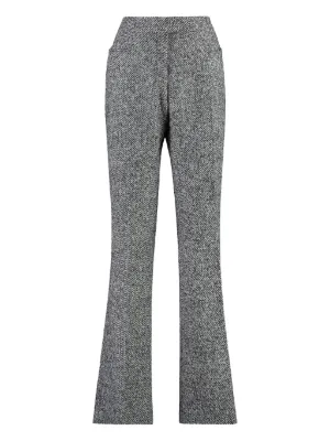 【トムフォード】 Trousers - Flared Trousers パンツ TOM FORD - Flared Low Rise Leather Pants TOM FORD