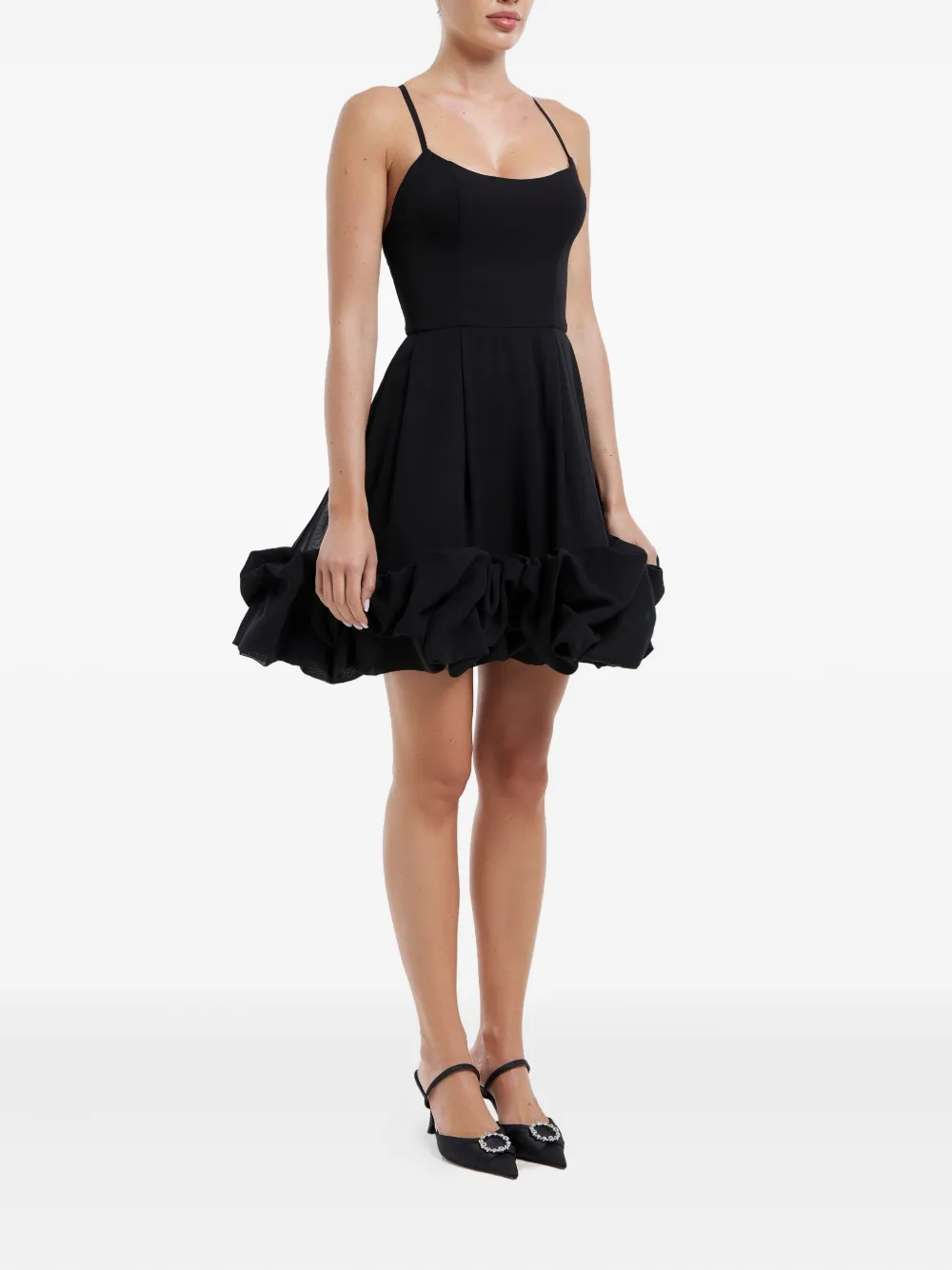 Shop Post Meridiem Backless Bustier Mini Dress