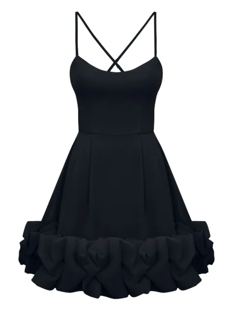 POST MERIDIEM backless bustier mini dress