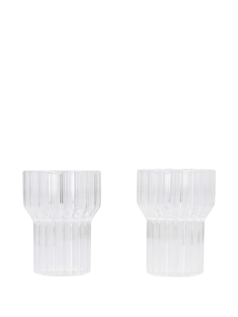 Fferrone Design Boyd Medium Glass glasses (set of two) | White | Image 1