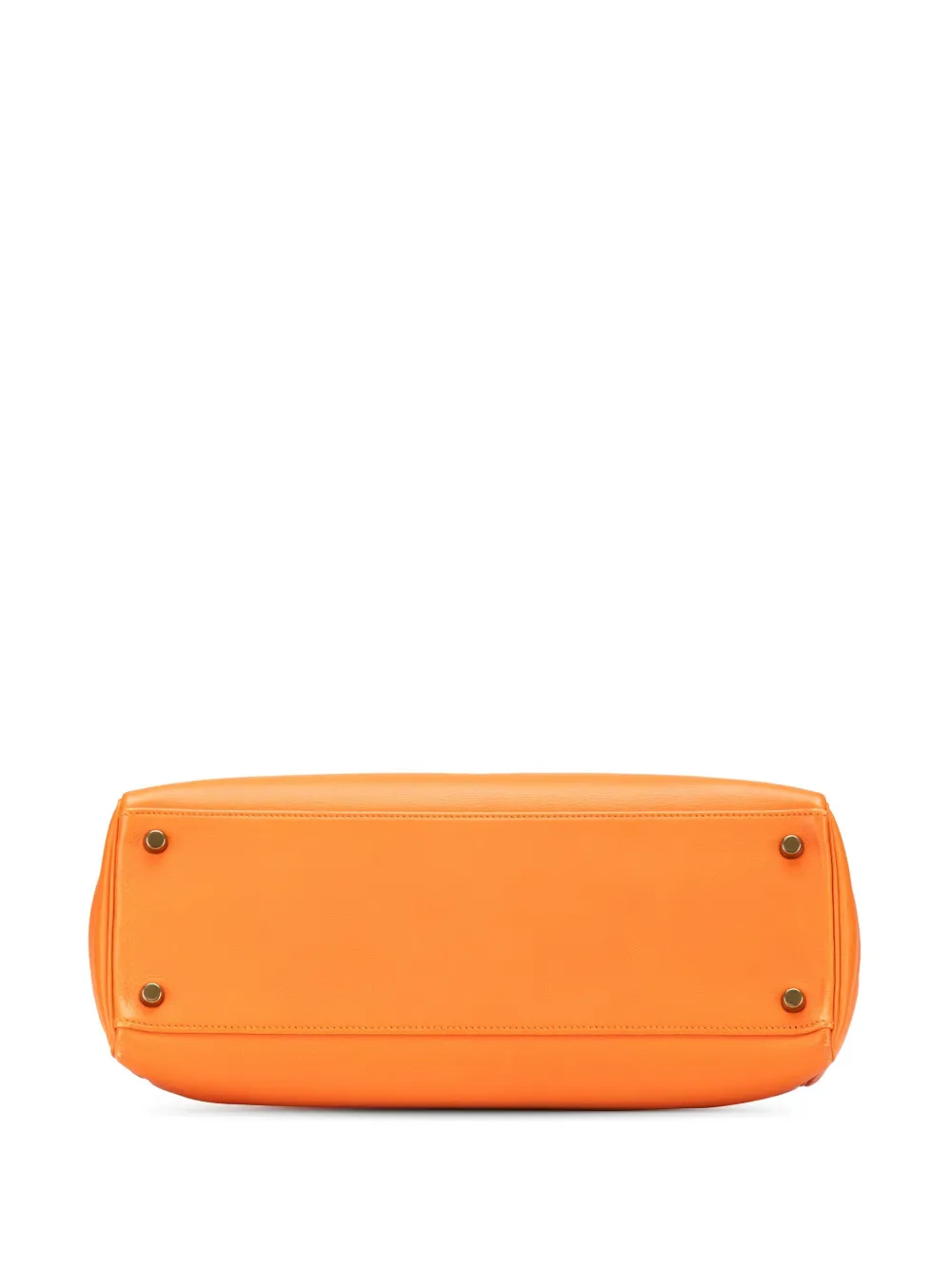 Pre-owned Hermes 1991 Gulliver Kelly Retourne 32 Satchel