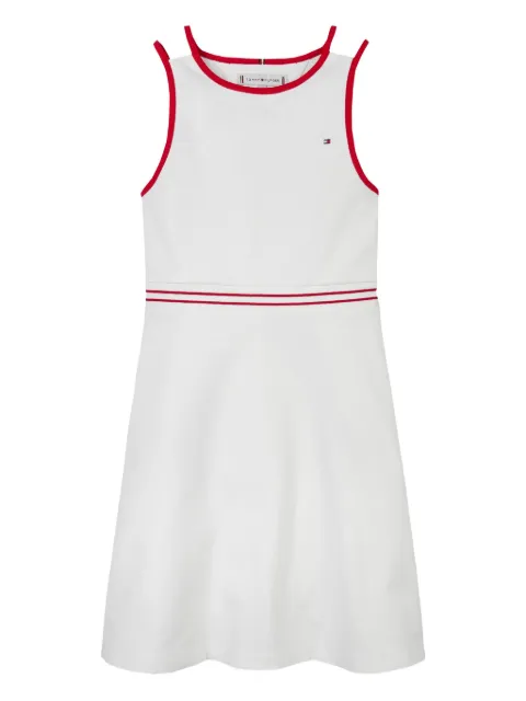 Tommy Hilfiger Junior contrast-trim dress