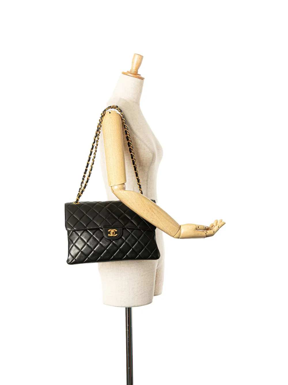 CHANEL Pre-Owned 1996-1997 Jumbo Lambskin Double Sided Flap shoulder bag | Pre-Owned | Image 2