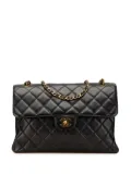 CHANEL Pre-Owned 1996-1997 Jumbo Lambskin Double Sided Flap shoulder bag - Black