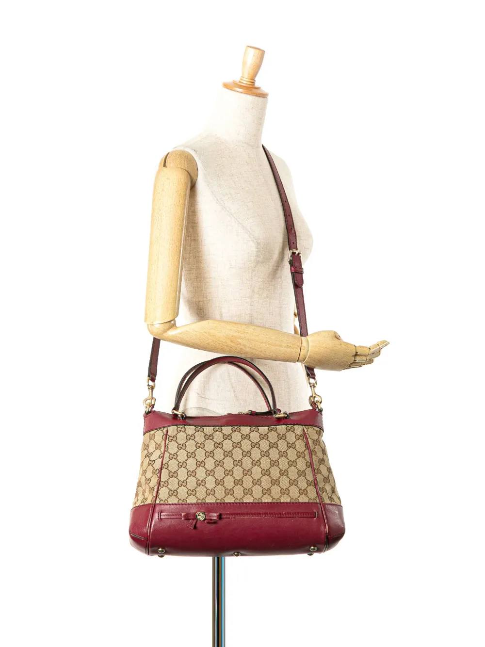 Gucci Pre-Owned 2000-2015 GG Canvas Mayfair satchel | Pre-Owned | Image 2