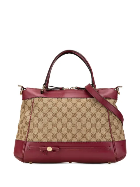 Gucci Pre-Owned 2000-2015 GG Canvas Mayfair satchel
