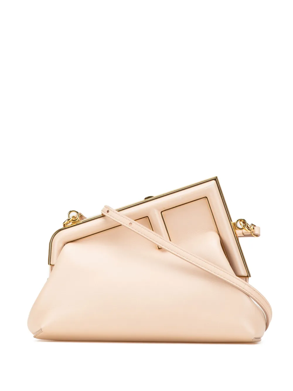 Fendi Pre-Owned 2010-2024 スモール フェンディ ファースト ショルダーバッグ - ブラウン Fendi Pre-Owned 2010-2024 スモール フェンディ ファースト ショルダーバッグ - ブラウン