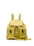 Gucci Pre-Owned 2016-2024 Leather Bamboo Tassel backpack - Yellow