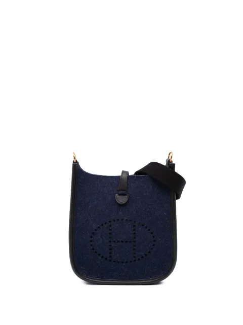 Hermès Pre-Owned sac à bandoulière Evelyne TPM en feutre et cuir Swift (2019)