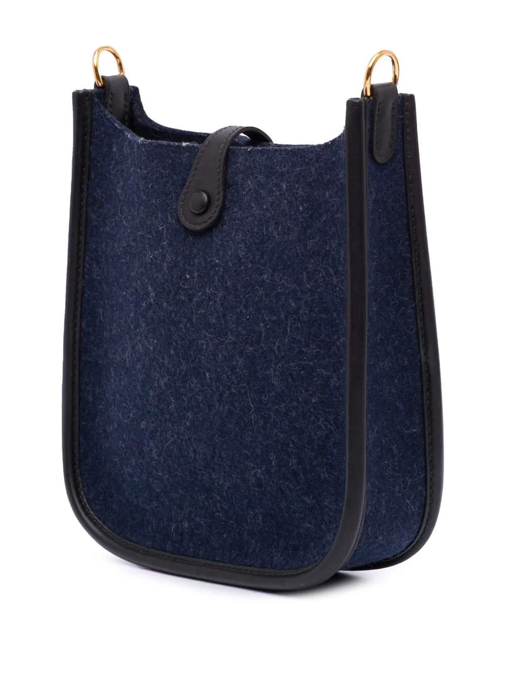 Pre-owned Hermes 2019 Feutre And Swift Evelyne Tpm Crossbody Bag