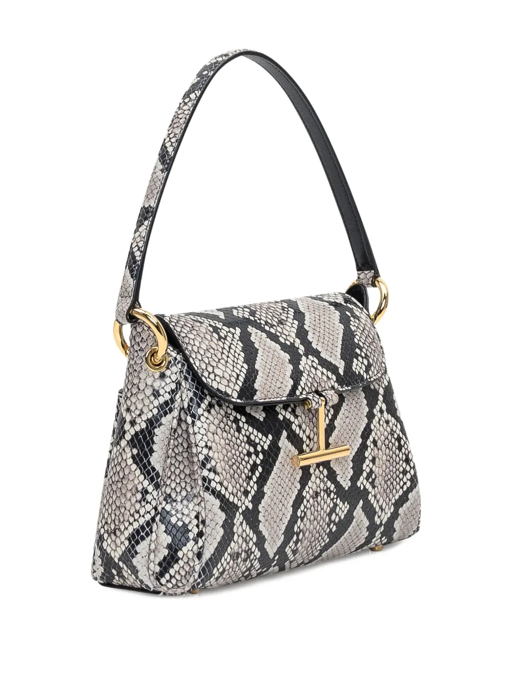 TOM FORD Tara suède schoudertas Grijs